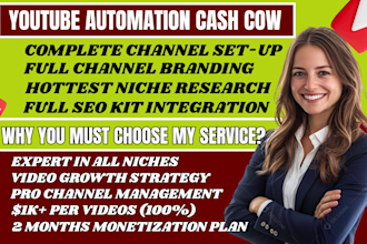 build youtube automation cash cow channel and boost your earning with videos