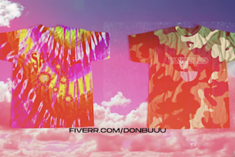 make awesome graphic t shirt design for streetwear apparel