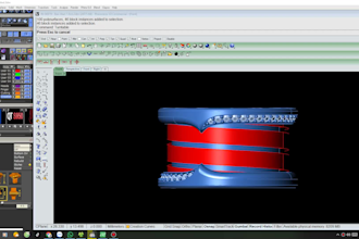 do jewelry cad design for 3d printing and rendering