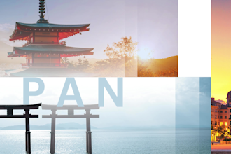 create minimalist travel vlog thumbnail
