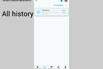 create android and ios medical app with ai