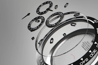 do 3d watch animation video 3d wristwatch animation 3d cgi watch model design