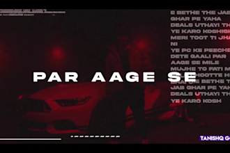 create stunning lyric videos with 3d animations