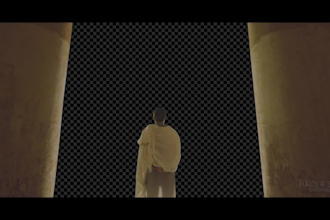 do rotoscoping,chroma, keying and cleanup on footages