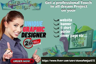 design unique graphics, wedding,birthday,club flyer,web banner,cover page movie