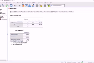 expert survey data analysis and statistical analysis report using IBM spss