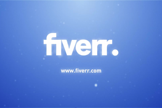 awesome clouds logo reveal animation