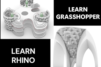 teach you to use rhino and grasshopper