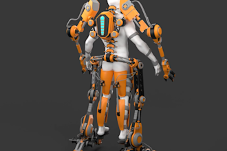 3d model objects, accessories, assets and weapons