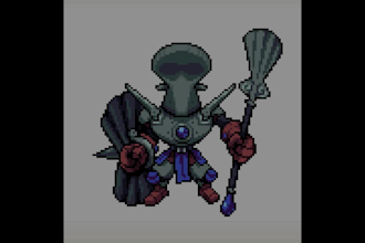 create pixel art character animation for your game