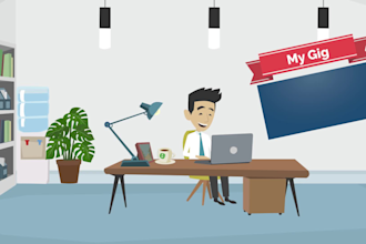 make 2d explainer videos for your business