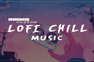 make amazing custom lofi chill music beats