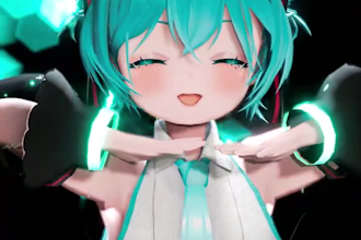 create 3d model for vtuber, vrchat, mmd