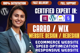 carrd website carrd website design wix redesing wix website design carrd co
