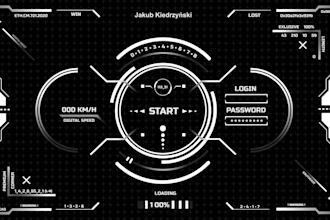 animation for your game hud or menu