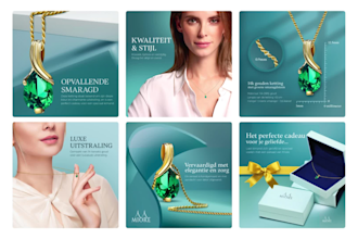 design bol product listing images with infographics