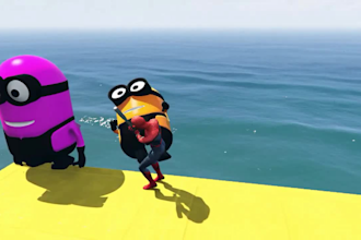 gave gta 5 water ragdolls  five 5 videos with thumnnail