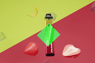 create 3d vape animation, 3d cgi vape product, 3d vape design, 3d vape render