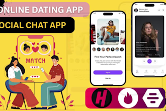 develop online dating app like bumble tinder hinge pof for your android and ios