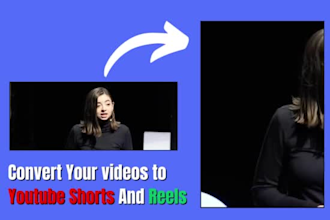 convert your long form videos into instagram reels and shorts