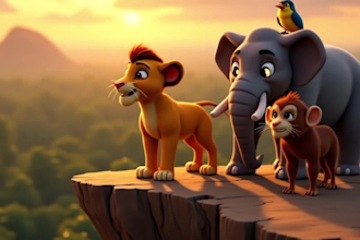 create ai animation story video 3d pixar style ai music video ai art for kids