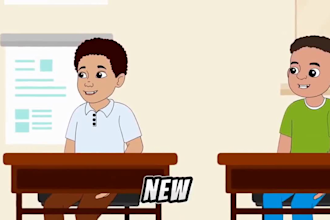 create 2d animated music video 2d cartoon animation 2d cartoon music video