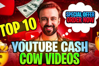 create profitable youtube automation, cash cow videos with cash cow