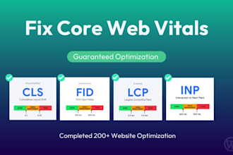 fix core web vitals of wordpress