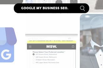 create a fully optimised google profile for your business