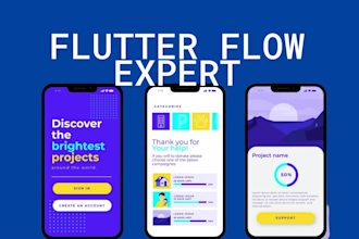 design flutterflow mobile app, expert flutterflow app developer
