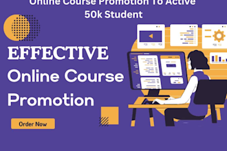 do udemy online course promotion to 50k active student kajabi online course