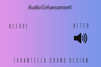 enhance and clarify any audio for you