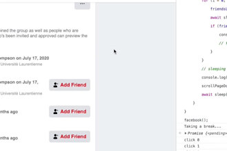 provide you script for friend request, connect on instagram, facebook, linkedin
