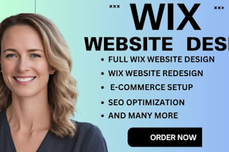build wix design, wix website redesign,redesign wix booking studio, seo business