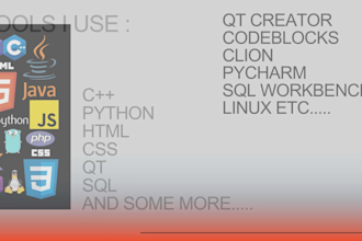 assist you in c, cpp console and gui based apps and solve simple problems also