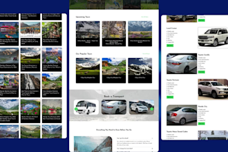 create a wordpress travel booking website