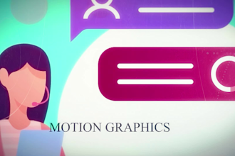 create professional motion graphics and animations in after effects