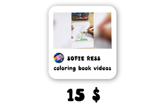 film coloring ugc videos coloring your book for promotion