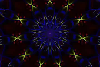 bright mandala kaleidoscopic videos creations
