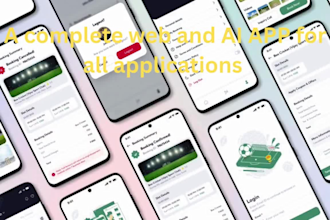 do custom website mobile app and integrate chatbot ai saas app