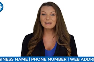 create spokesperson promo video for cosmetic dentist business