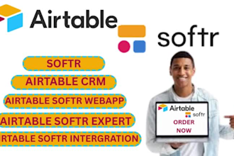 airtable softr web app, airtable softr expert, airtable softr integration, CRM