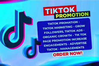 do organic tiktok promotion tiktok growth to increase followers and engagement