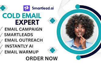 setup instantly ai  smartlead and manage instantly campaigns for email outreach