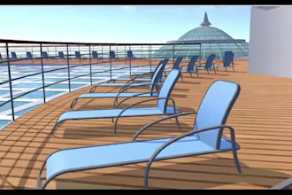 create custom vrchat world, vr game environment, vrc boat world in unity blender