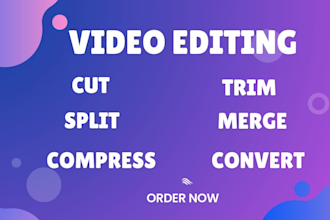 compress crop trim convert video to mp4