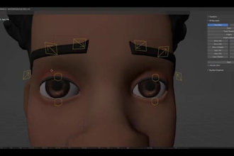 rig 3d character for animaze, arkit rokoko rig, wonder studio rig, ik fk