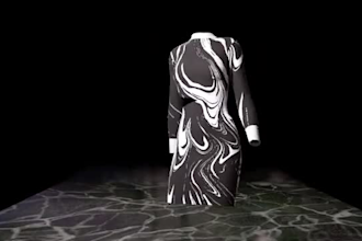 do 3d fashion design, 3d clothing, garment animation, 3d product mock up