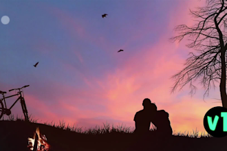 create aesthetic animated lyric videos for your song