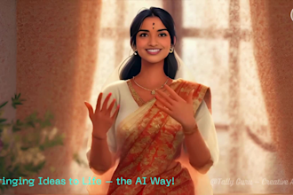 create ai images, talking avatar videos, and canva design